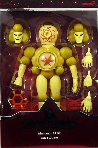 SILVERHAWKS ULTIMATES ACTION FIGURE MO-LEC-U-LAR (TOY VERSION) 18 CM